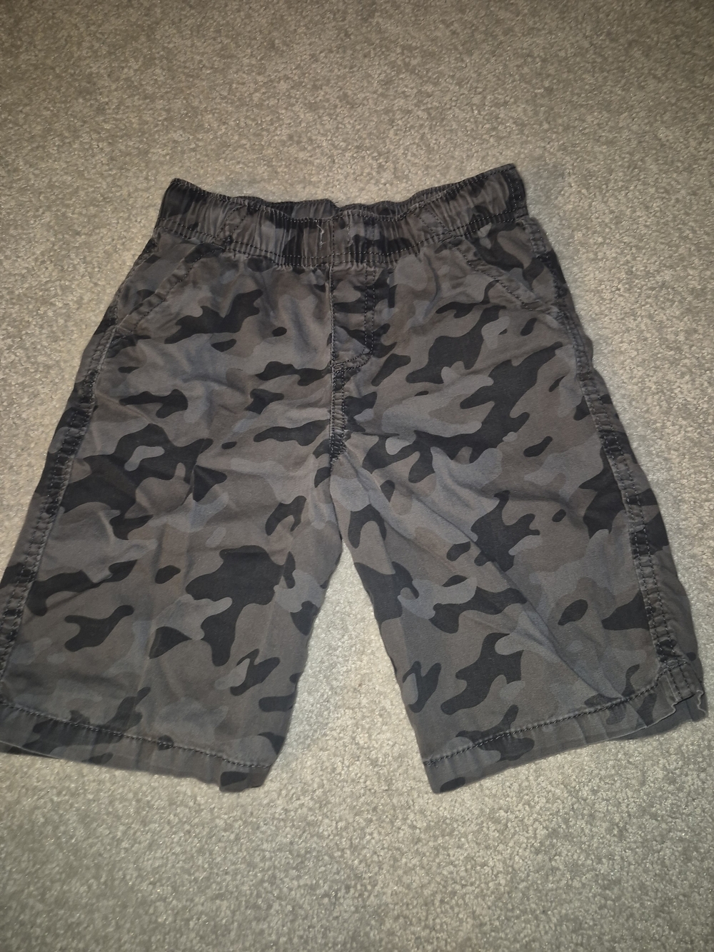 jumping beans Black & Gray Camo Pull-On Shorts